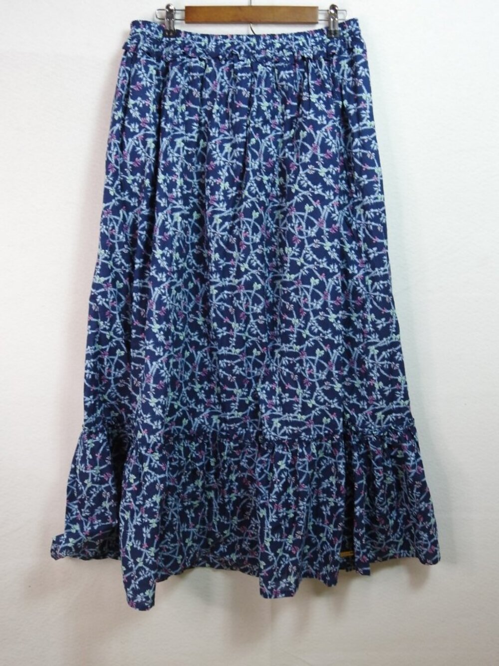 Simply Southern Ophelia Ribbon Womens L 2 Piece Maxi Skirt Jacket Set NWT Blue - Picture 6 of 13